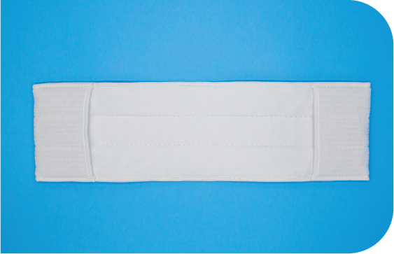 Heavy weight cleanroom pocket mops with super reinforced pockets.